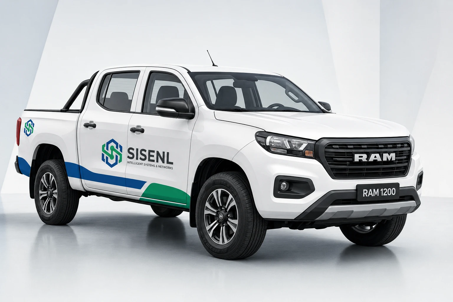 Pickup RAM 1200 rotulada para SISENL